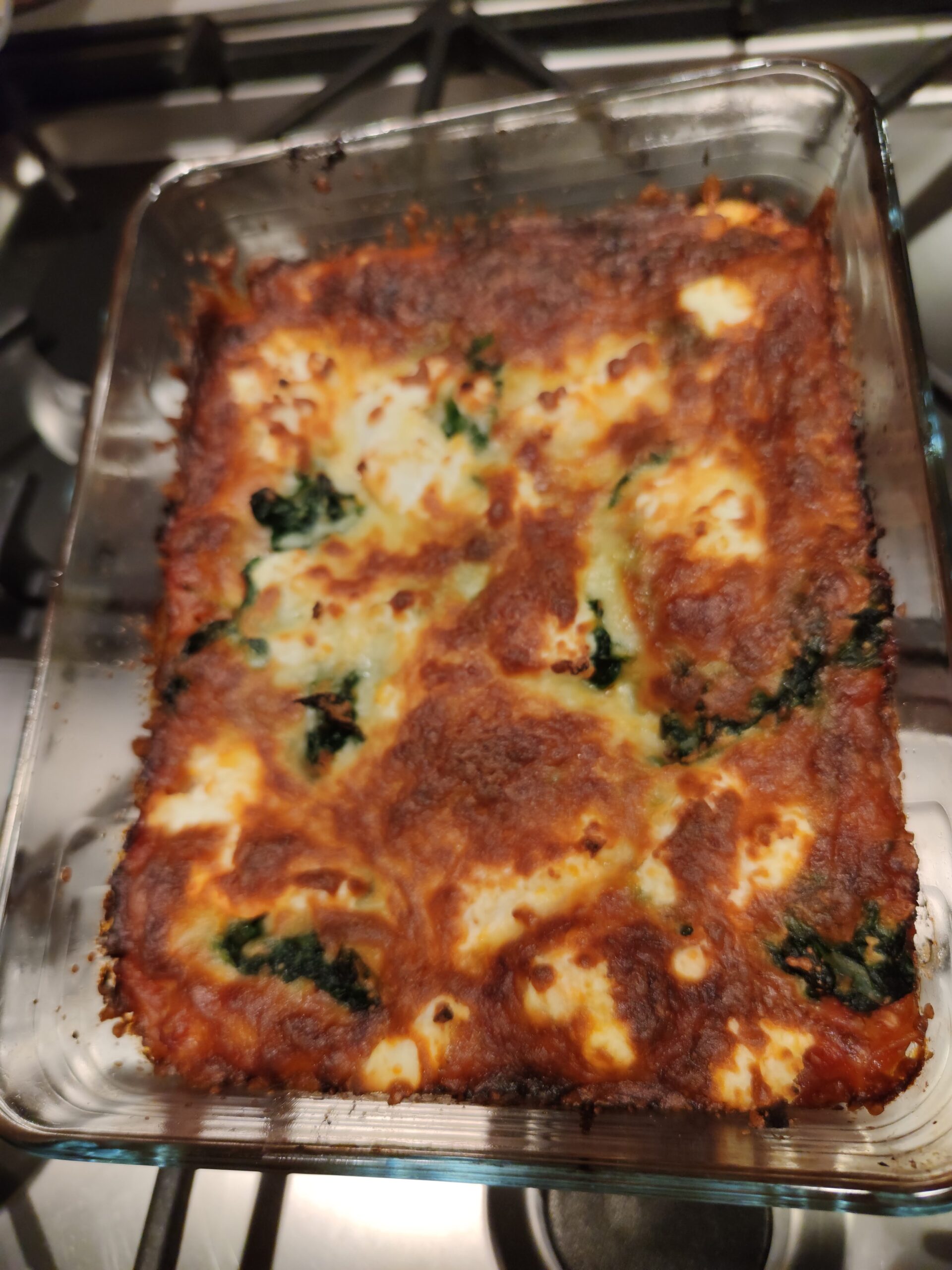 Lasagne épinards ricotta