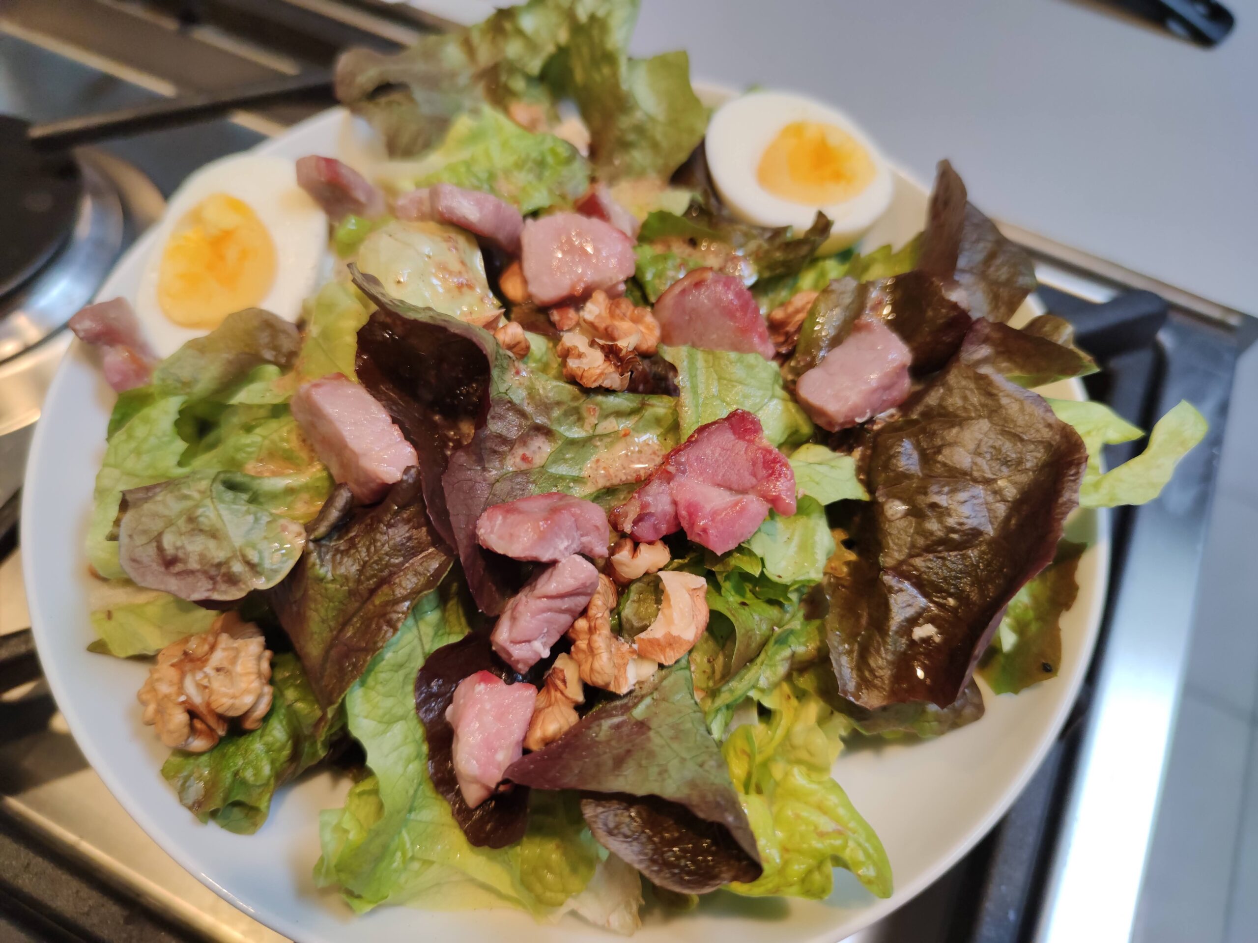 Salade chaude/froide de saison