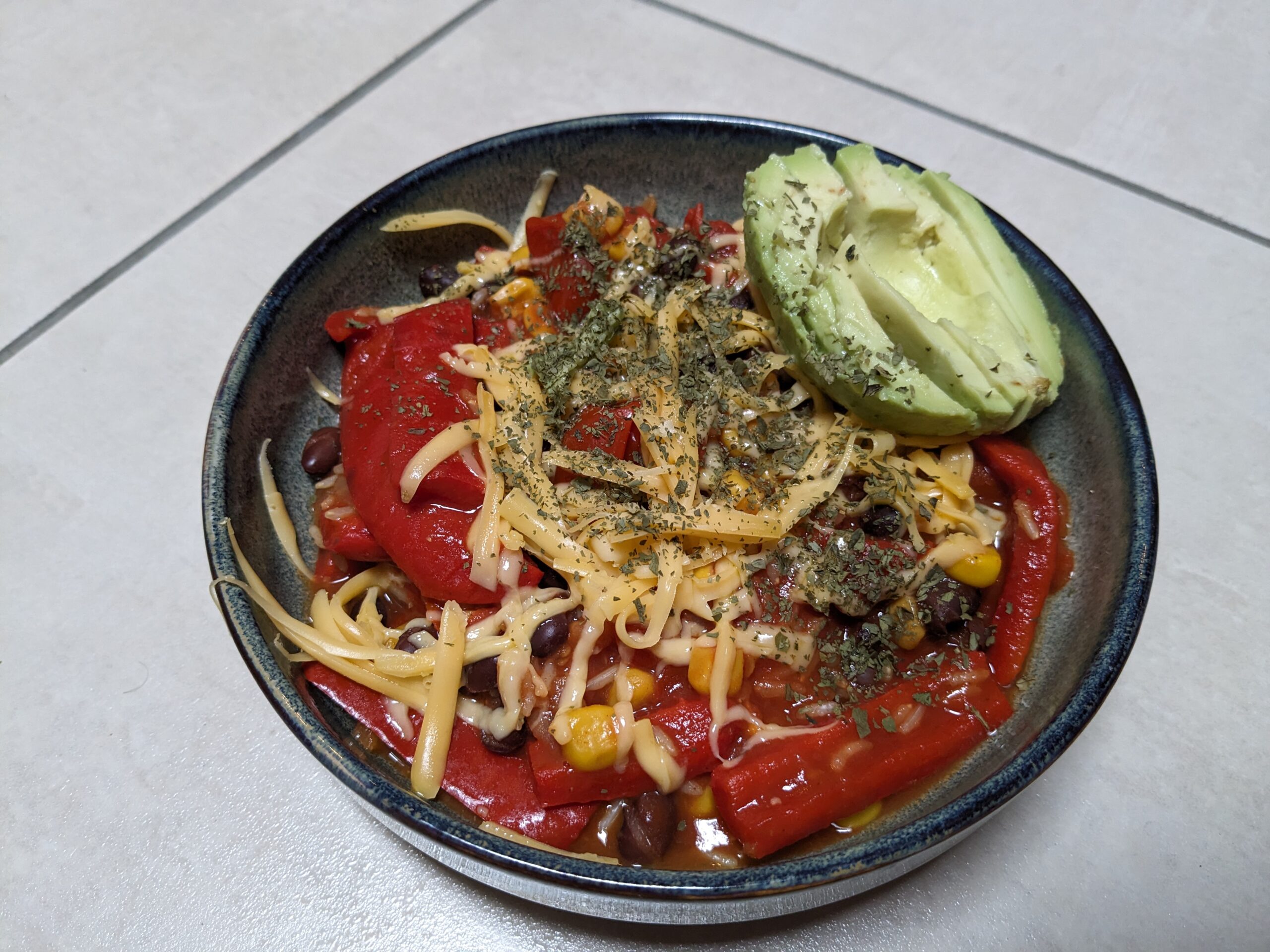 Bowl veggie à la mexicaine